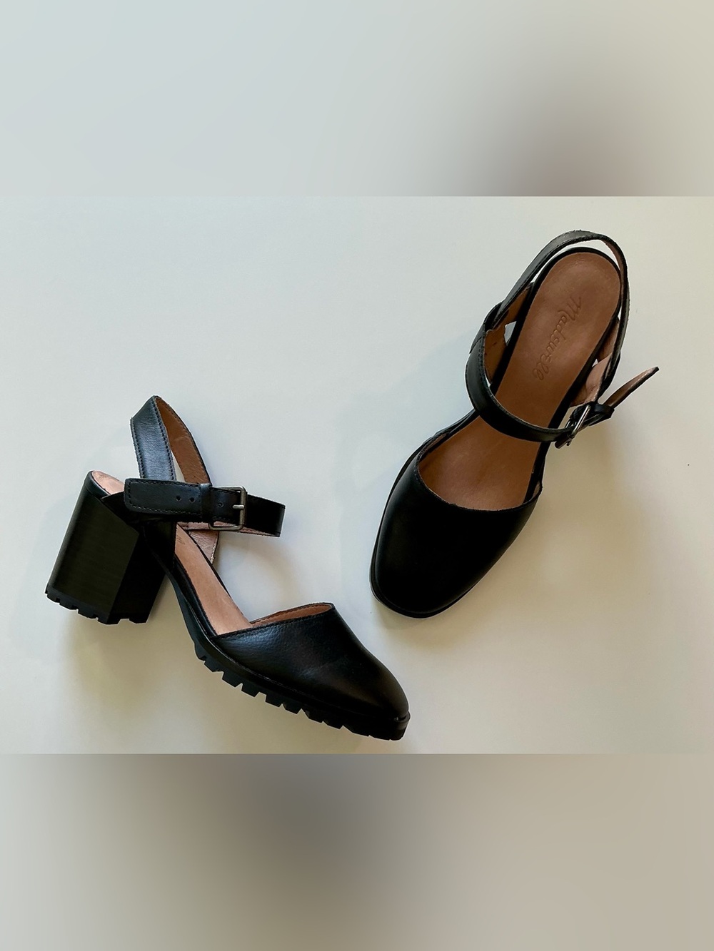 Madewell The Claudie Lugsole Mary Jane’s Sz 8 - Picture 2 of 10